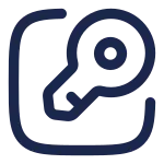 Key Minimalistic Square 2 SVG Icon
